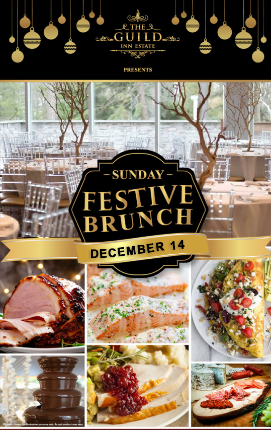 Guild Inn Sunday Festive Brunch - December 14