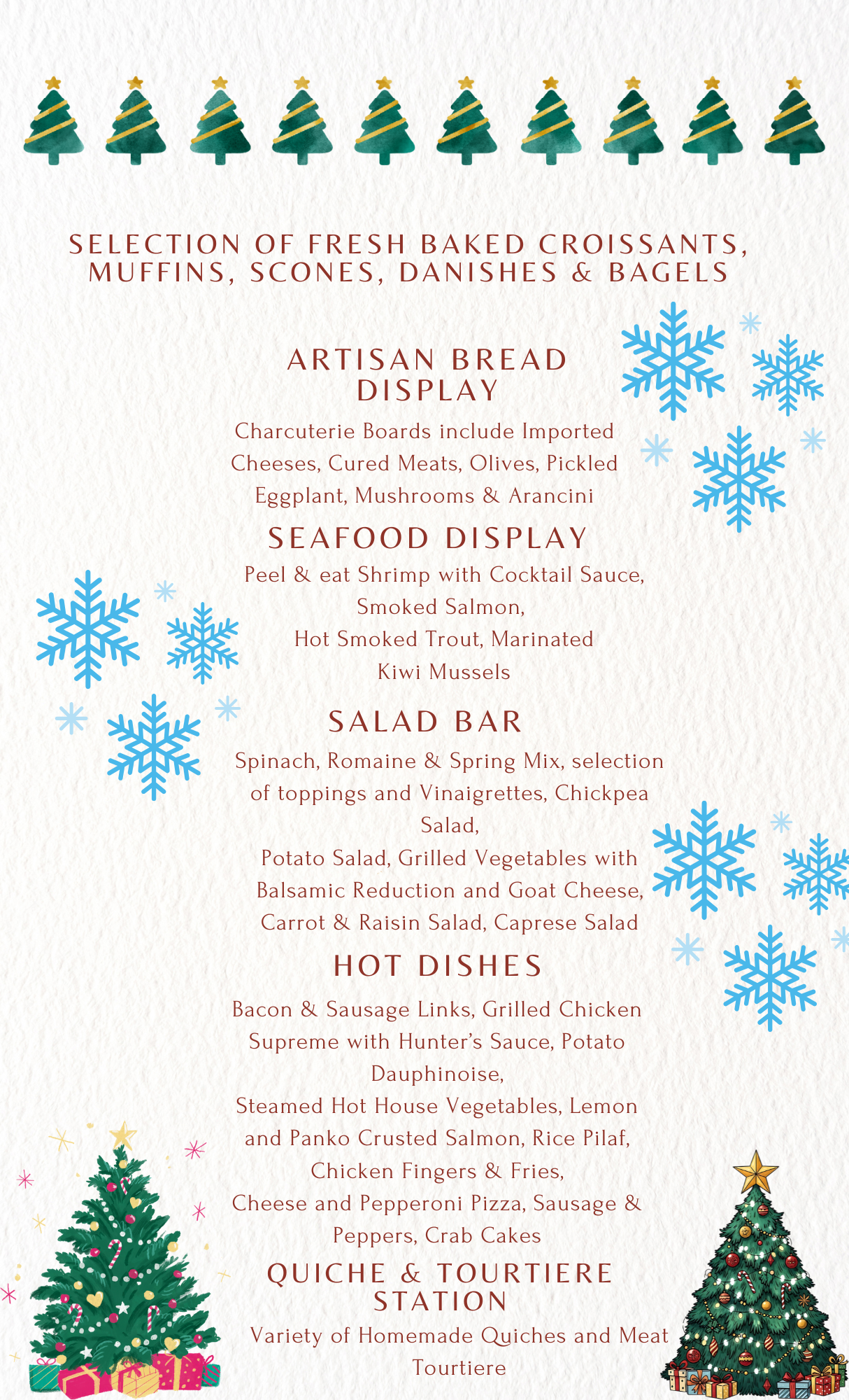 Guild Inn Sunday Festive Brunch Menu 2 of 2