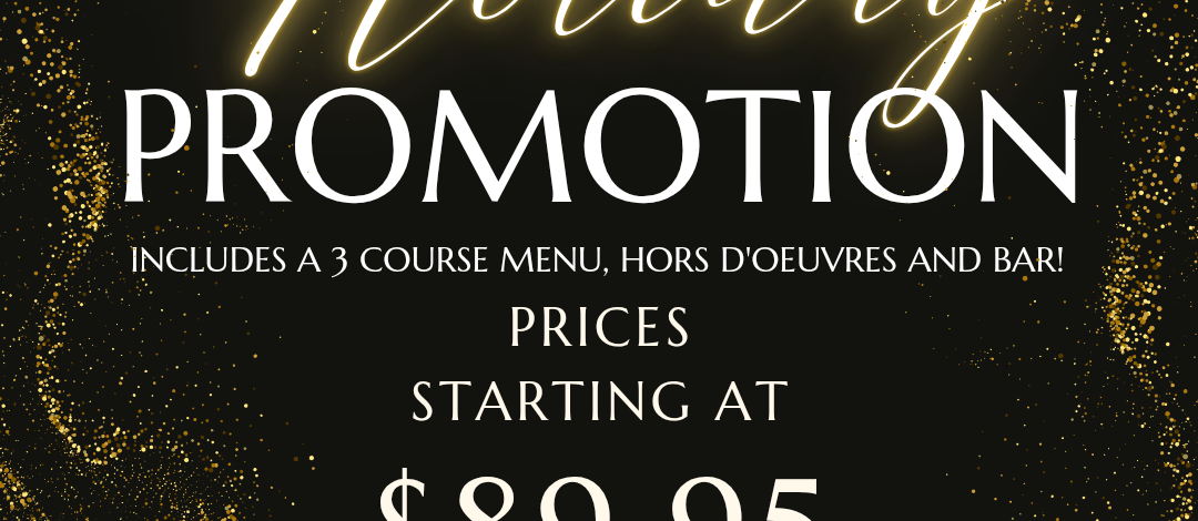Holiday Promotion starting at $89.95